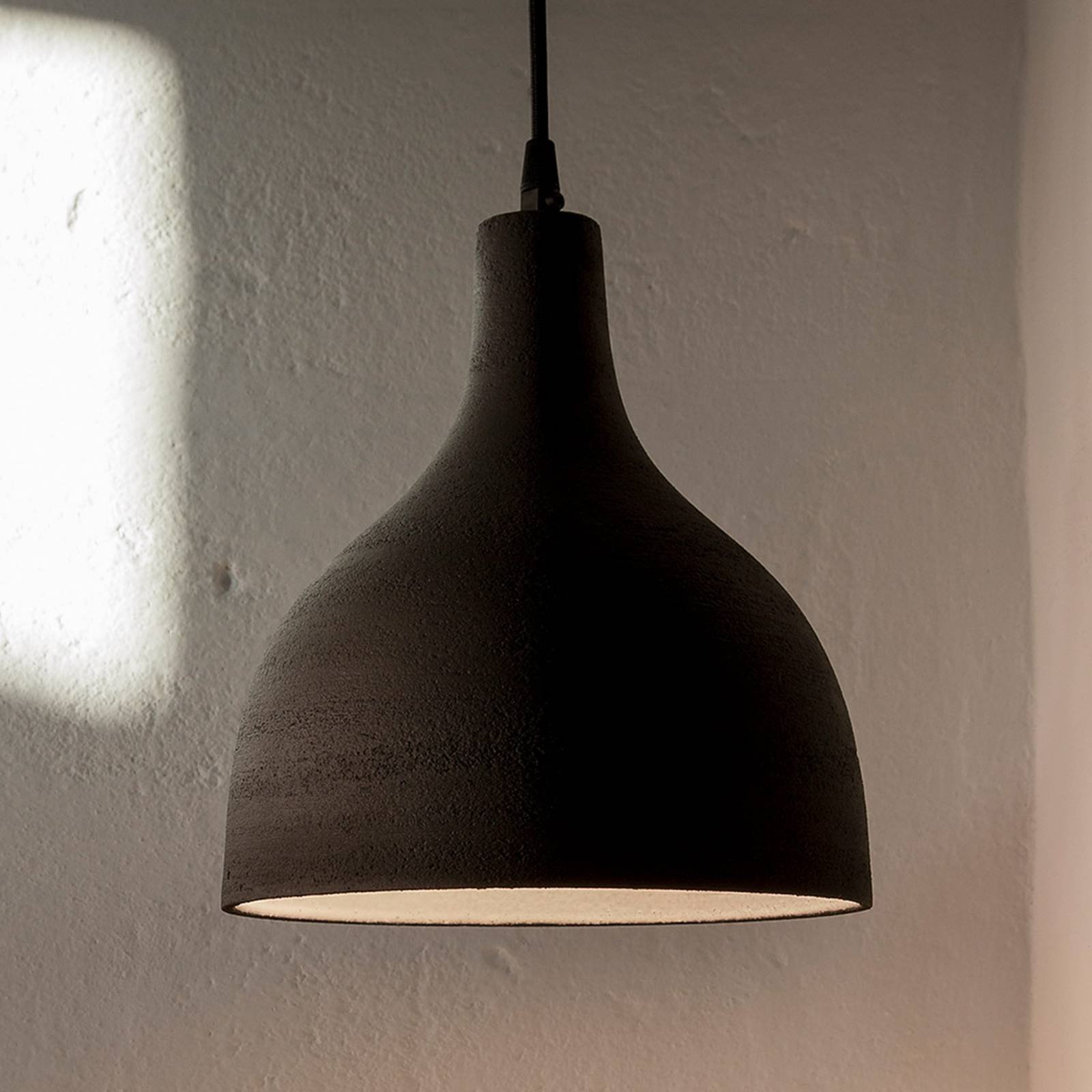 Karman T-Black - designer-pendellampe, 24 cm