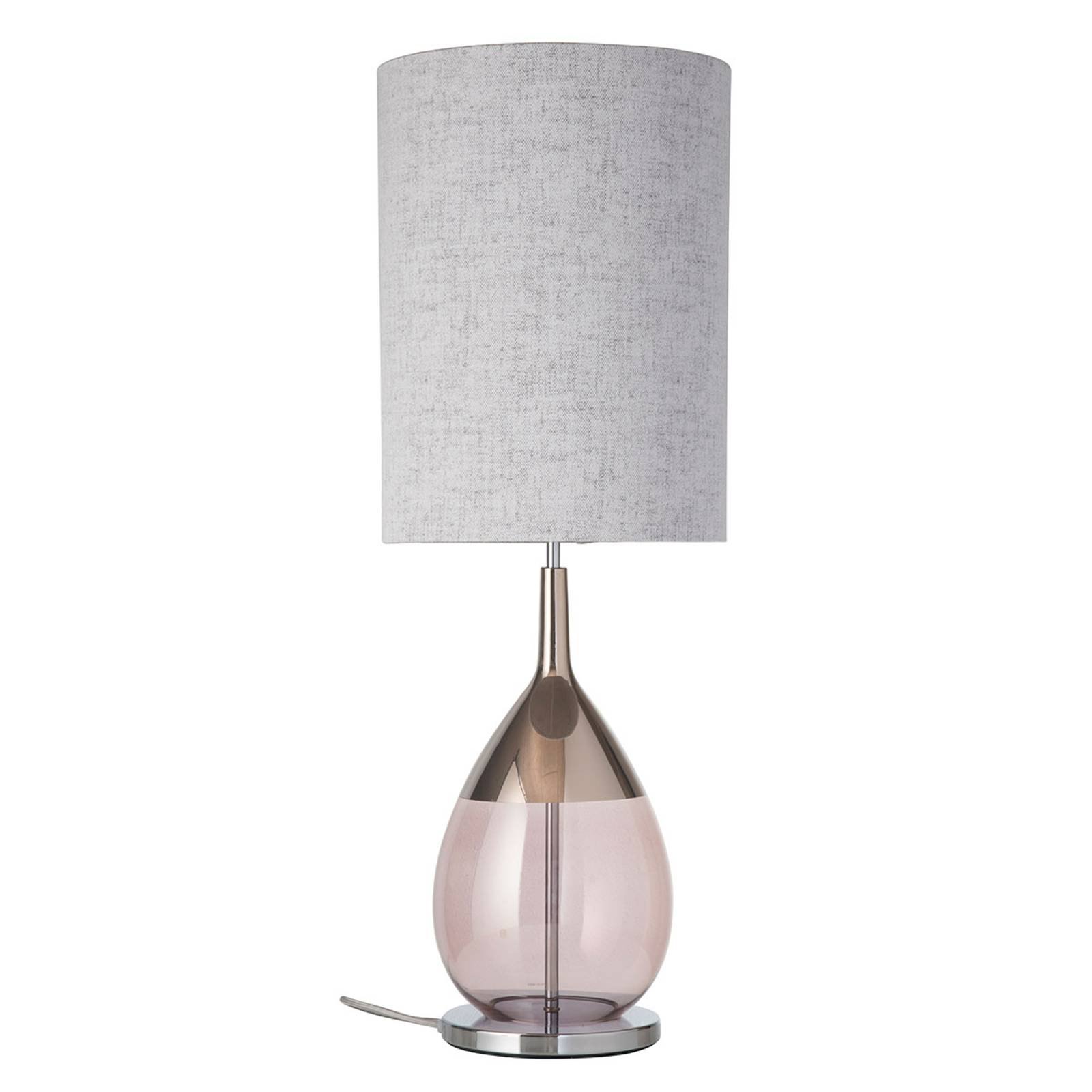 EBB & FLOW Lute bordlampe med skjerm, Marl