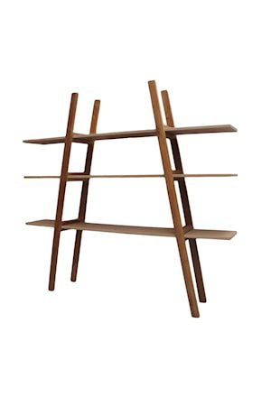 Hylle Display L Natur Resirkulert Teak B: 270 H: 250 D: 48