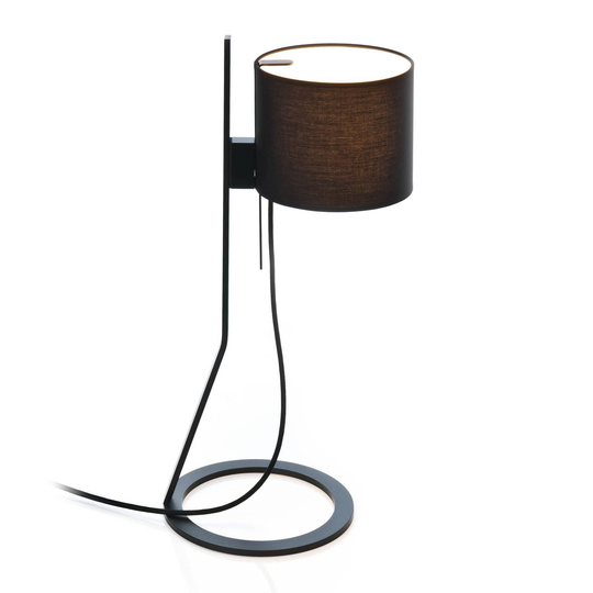 Steng Licht Loft LED-bordlampe, marone/svart