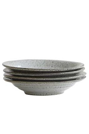 Dyp tallerken Rustic Ø 20x25cm - Grå/Blå