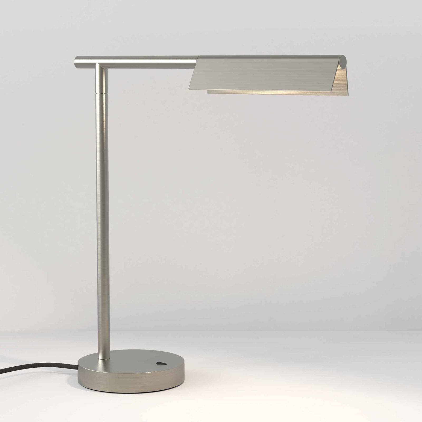 Astro Fold LED-bordlampe, matt nikkel