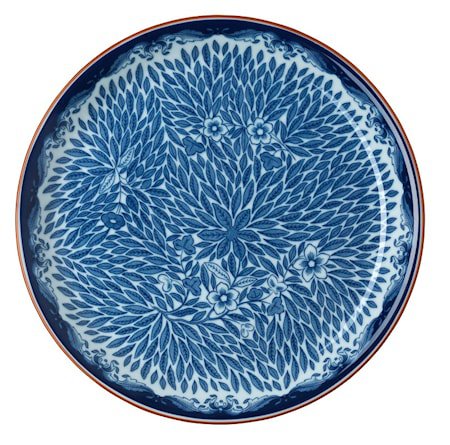 Ostindia Floris Tallerken flat 20 cm