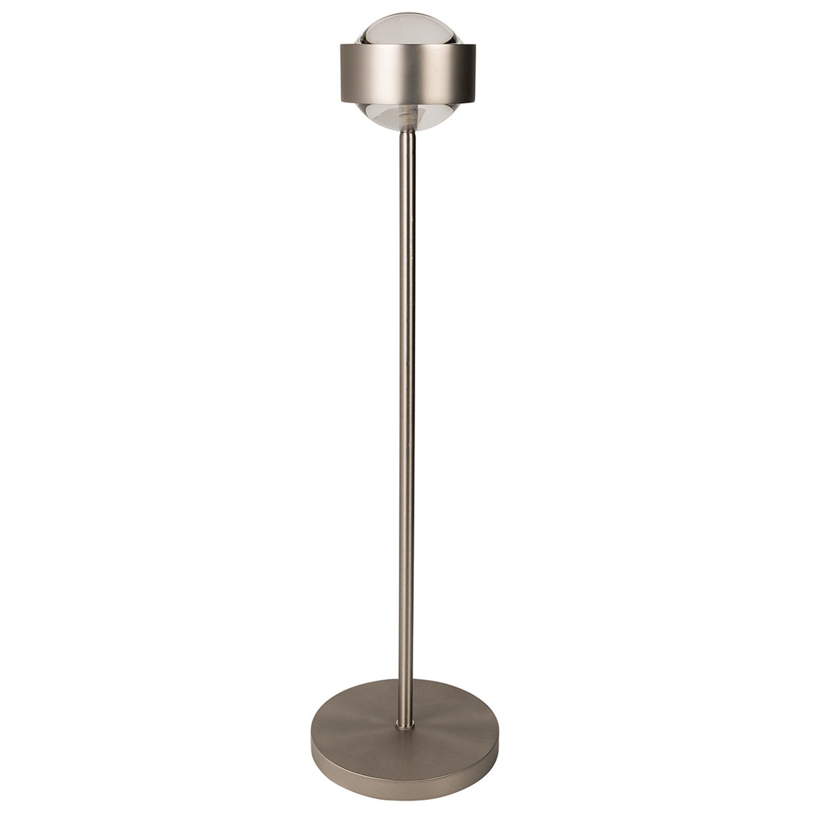 Bordlampe Puk Eye, matt krom