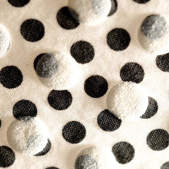 STEN Dot bordlampe, Dot black/hvit eik