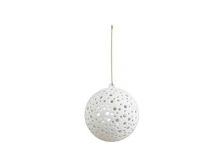 Nobili Ø12 cm snøhvit (16216)