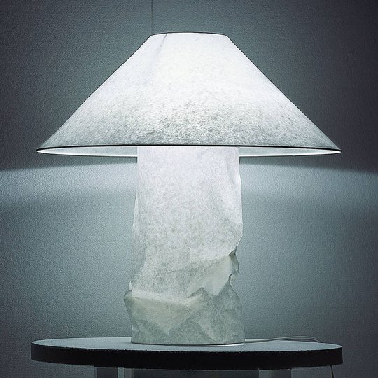Ingo Maurer Lampampe bordlampe av japanpapir