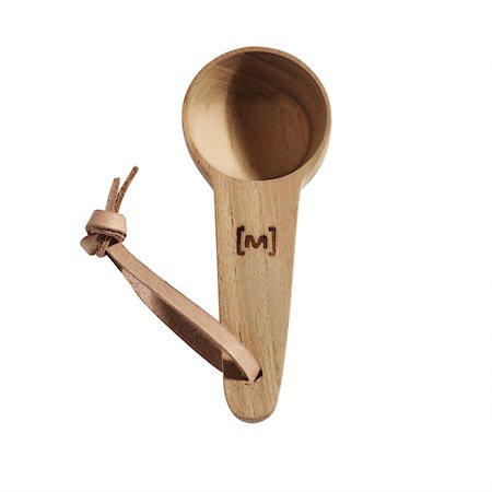 Skje Coffee Natur Ny Teak L: 10 cm