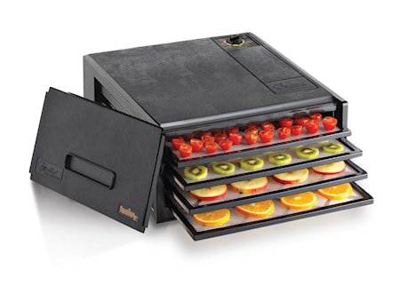 Tørkeovn med Timer, 4 plater