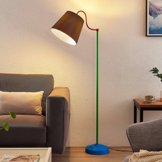 Lindby Christer gulvlampe, flerfarget, 150 cm
