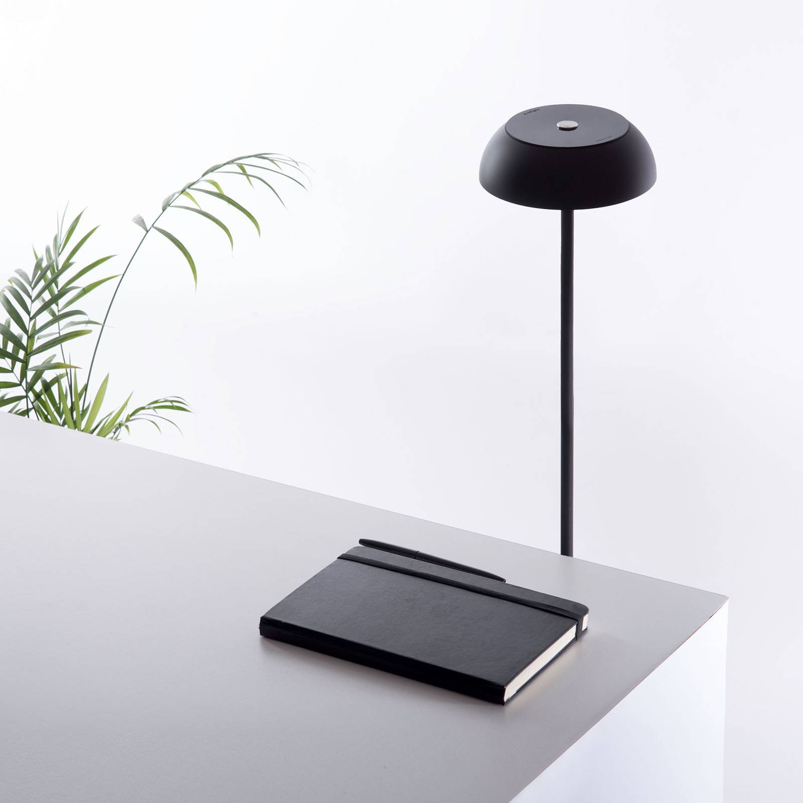 Axolight Float LED-designer-gulvlampe, svart