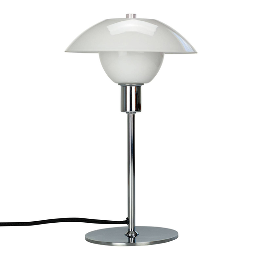 Dyberg Larsen Bergen bordlampe glasskjerm Ø 20cm