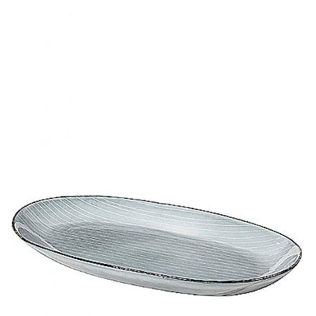 Fat Oval L Nordic Sea Steingods, W17X30 CM