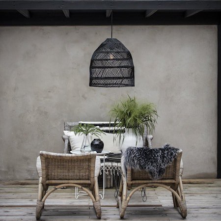 Maja Outdoor Wicker Black 36 cm