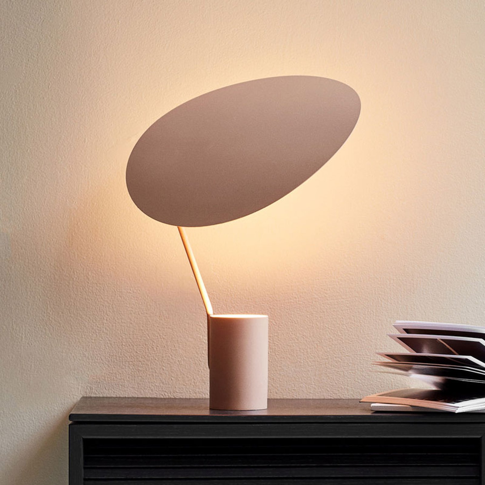 Northern Ombre bordlampe, beige