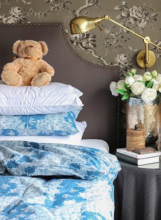 Dynetrekk sett Indochine Plantemønster 150x210 cm