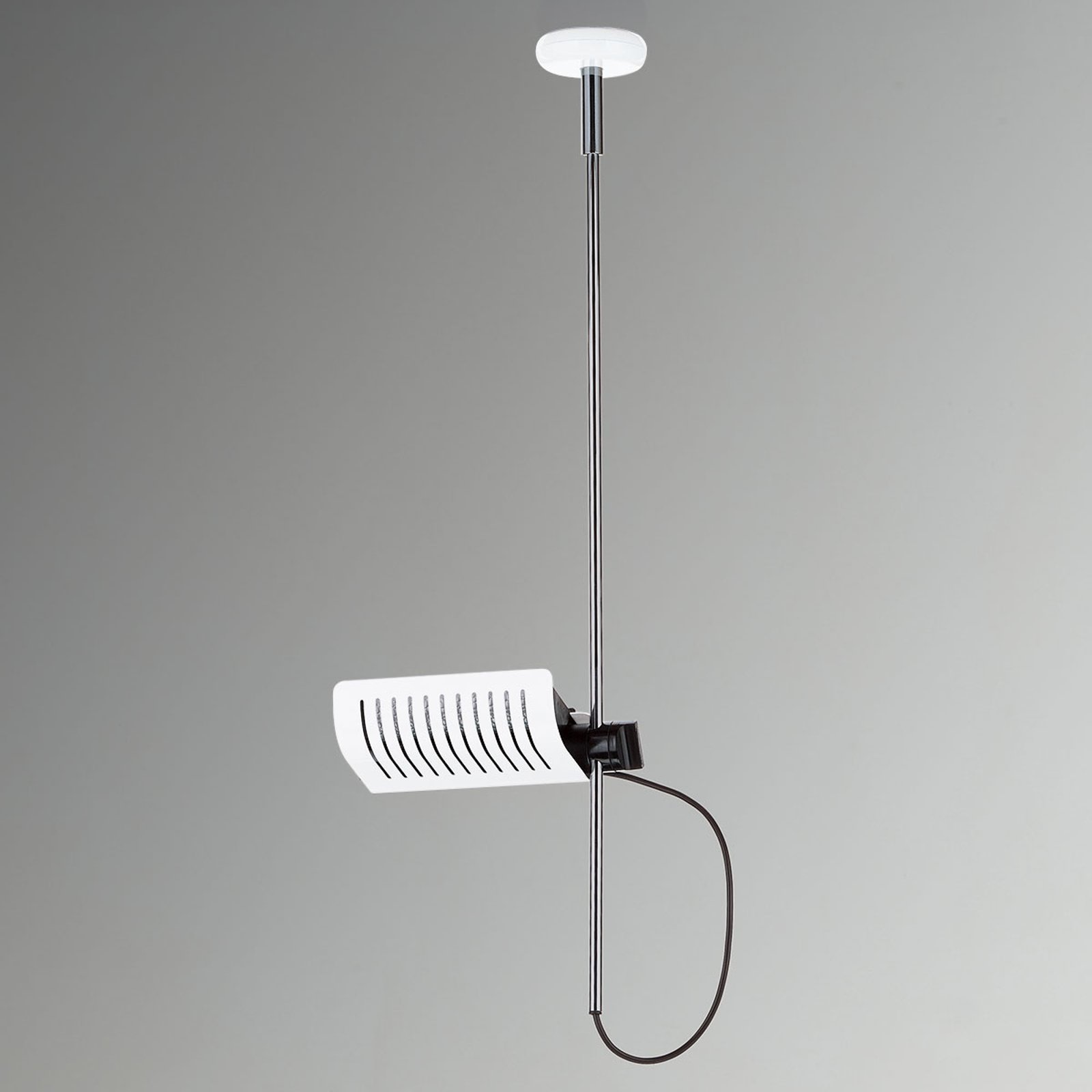 Designer-hengelampe Colombo 885, hvitt