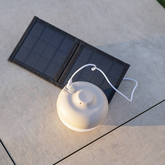 Newgarden Cherry LED-solcelledekobelysning, hvit
