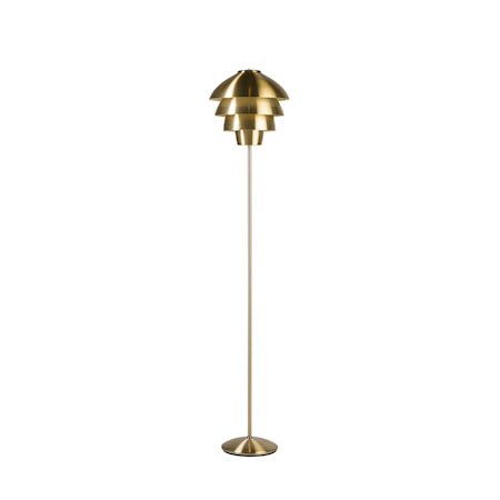 Valencia Gulvlampe Messing D320 E27 H1500