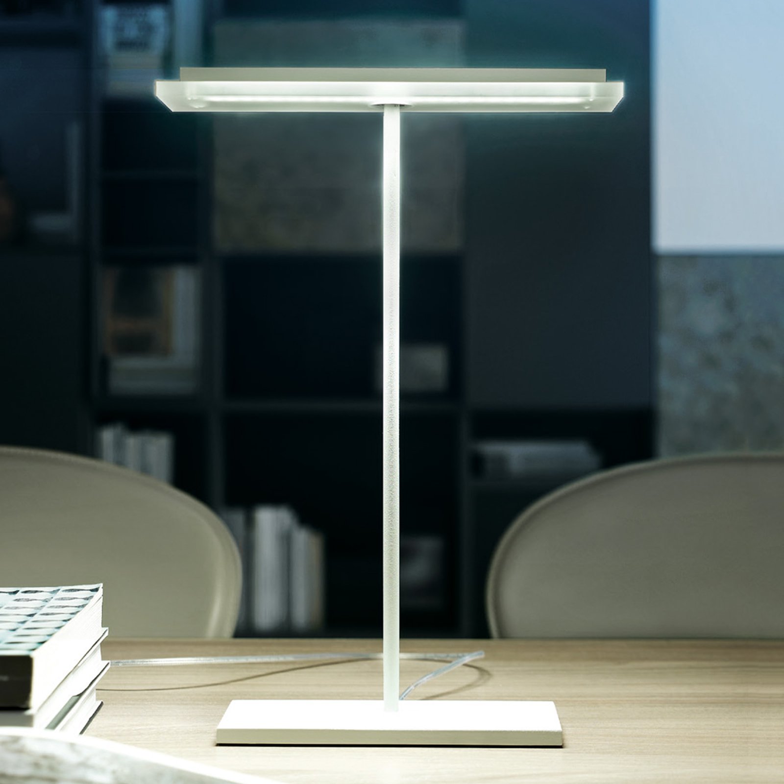 Flat LED-bordlampe Dublight LED
