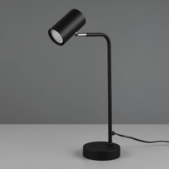 Bordlampe Marley, matt svart