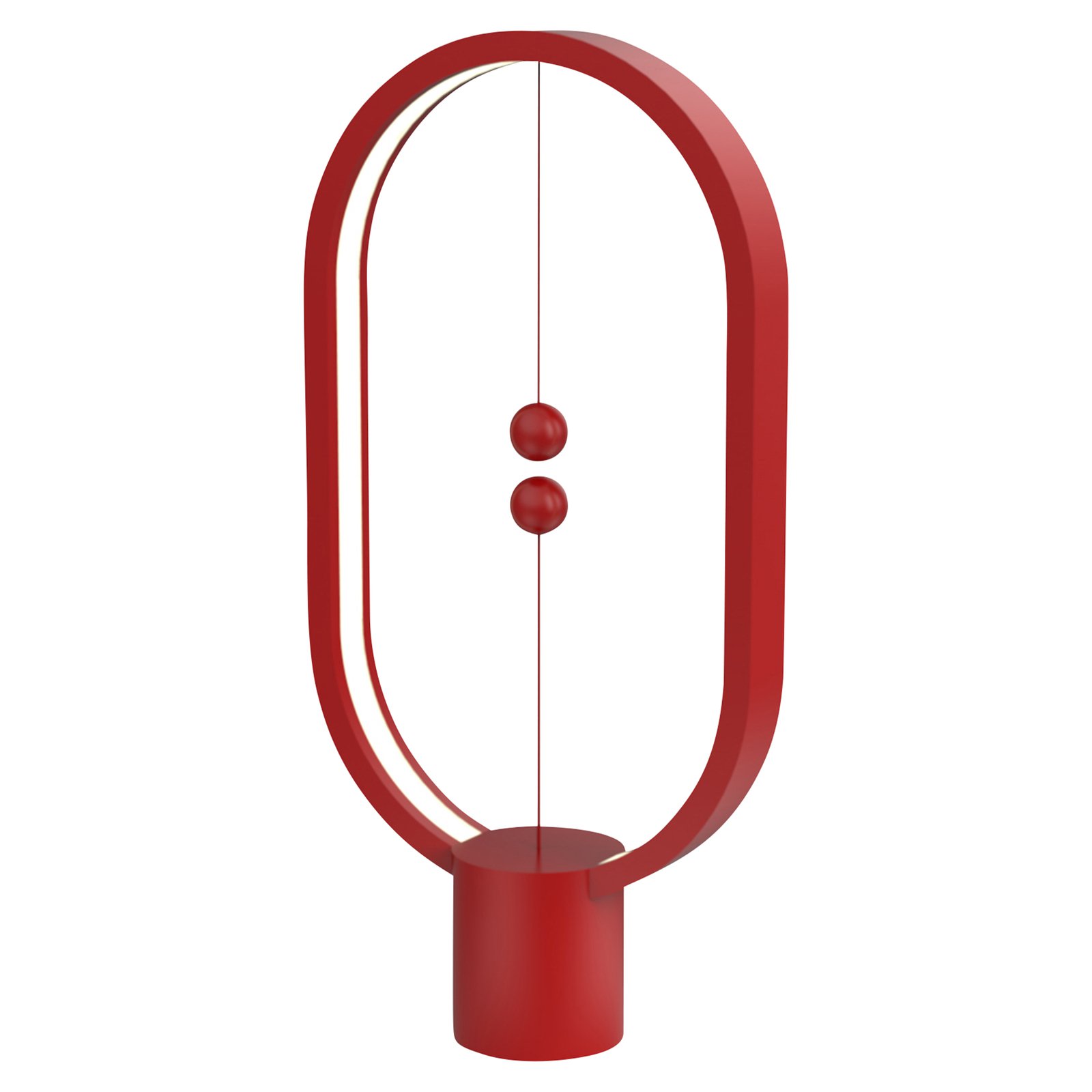 SEGULA Heng Balance LED-bordlampe, rød