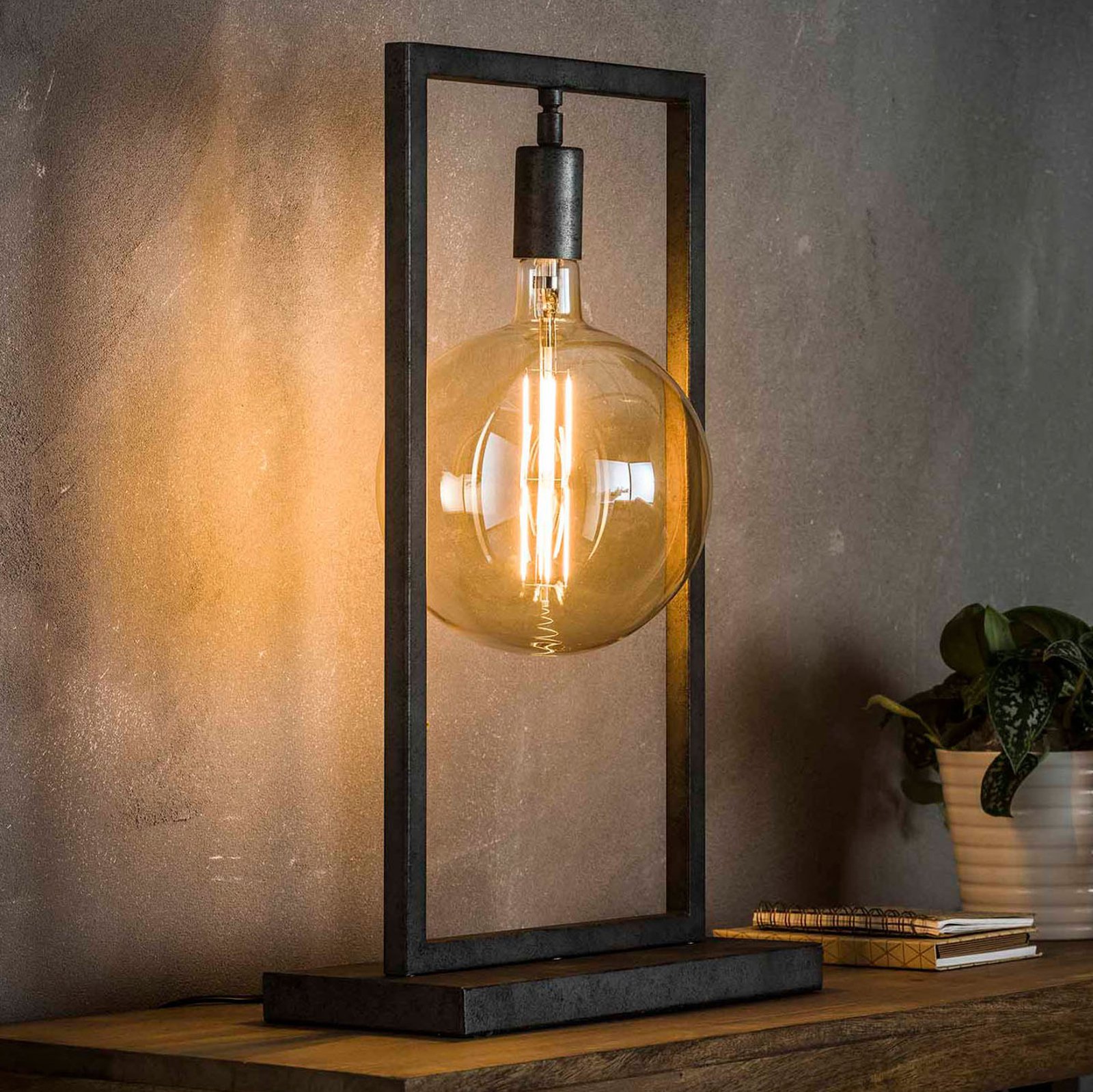 Bordlampe Skyframe, høyde 55 cm