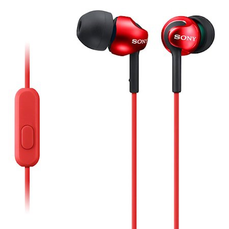 Headset MDR EX110AP Rød