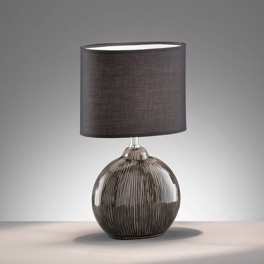 Bordlampe Marin med keramisk fot, høyde 39 cm