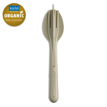 Klikk bestikksett 3 deler, beige