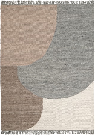 Eik Teppe 170x240 Grå