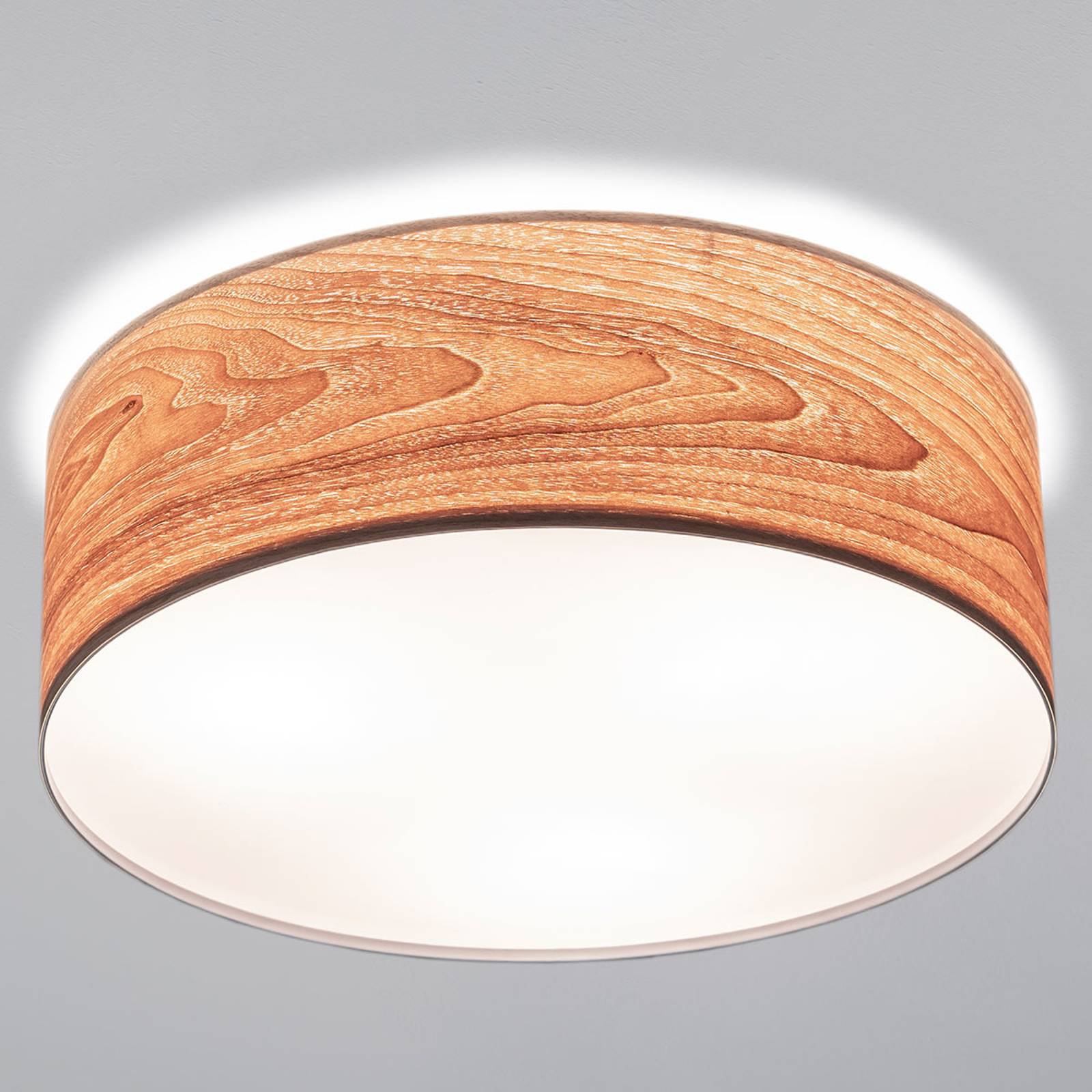 Toppmoderne taklampe Liska i tre