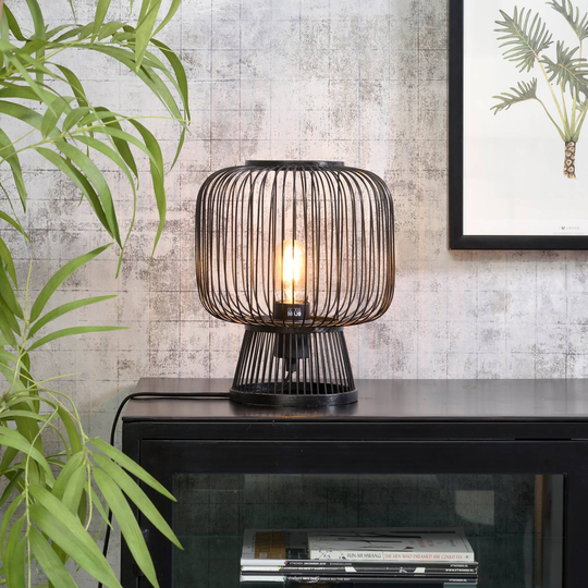 GOOD & MOJO Cango bordlampe, svart