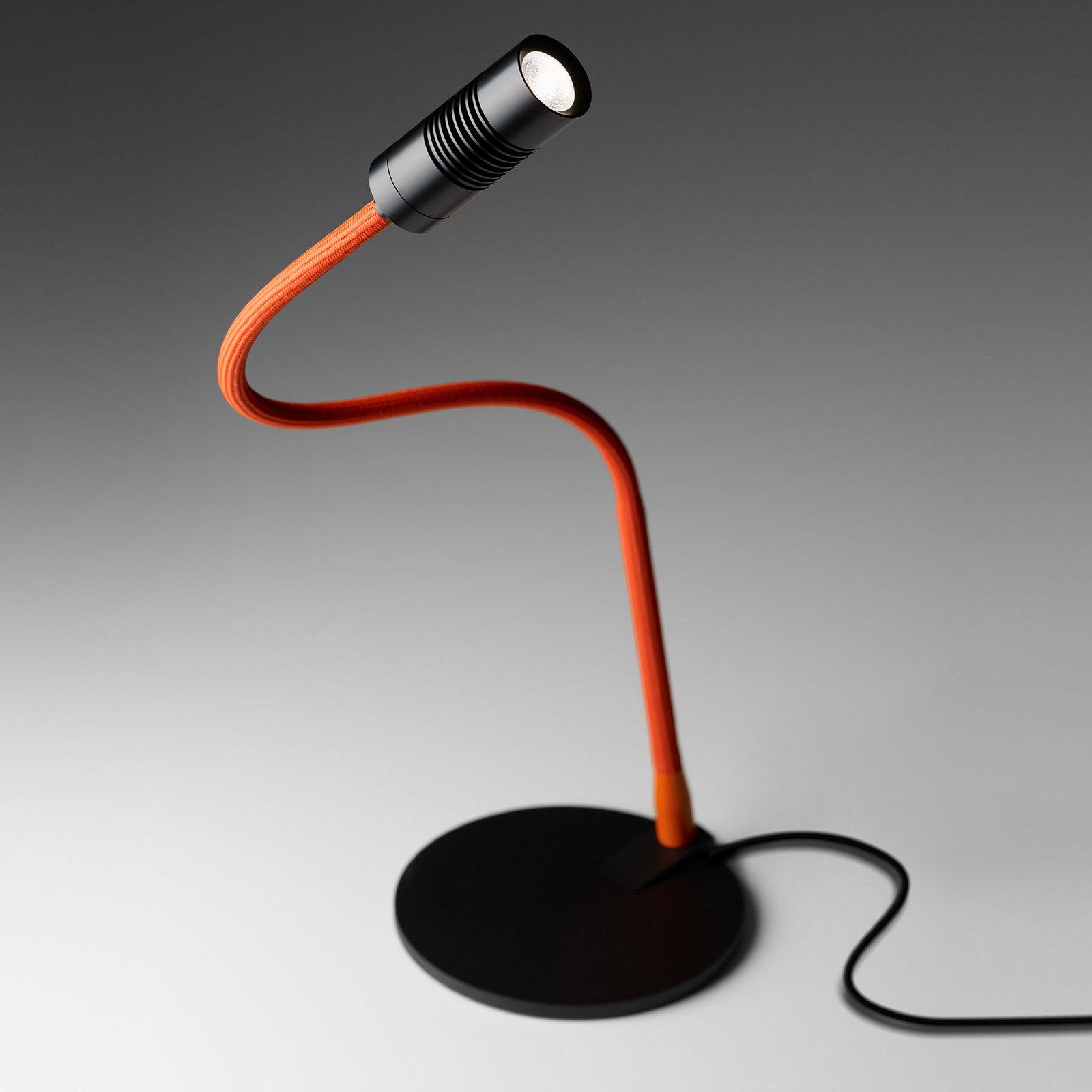 OLIGO A little bit colour bordlampe svart/oransje