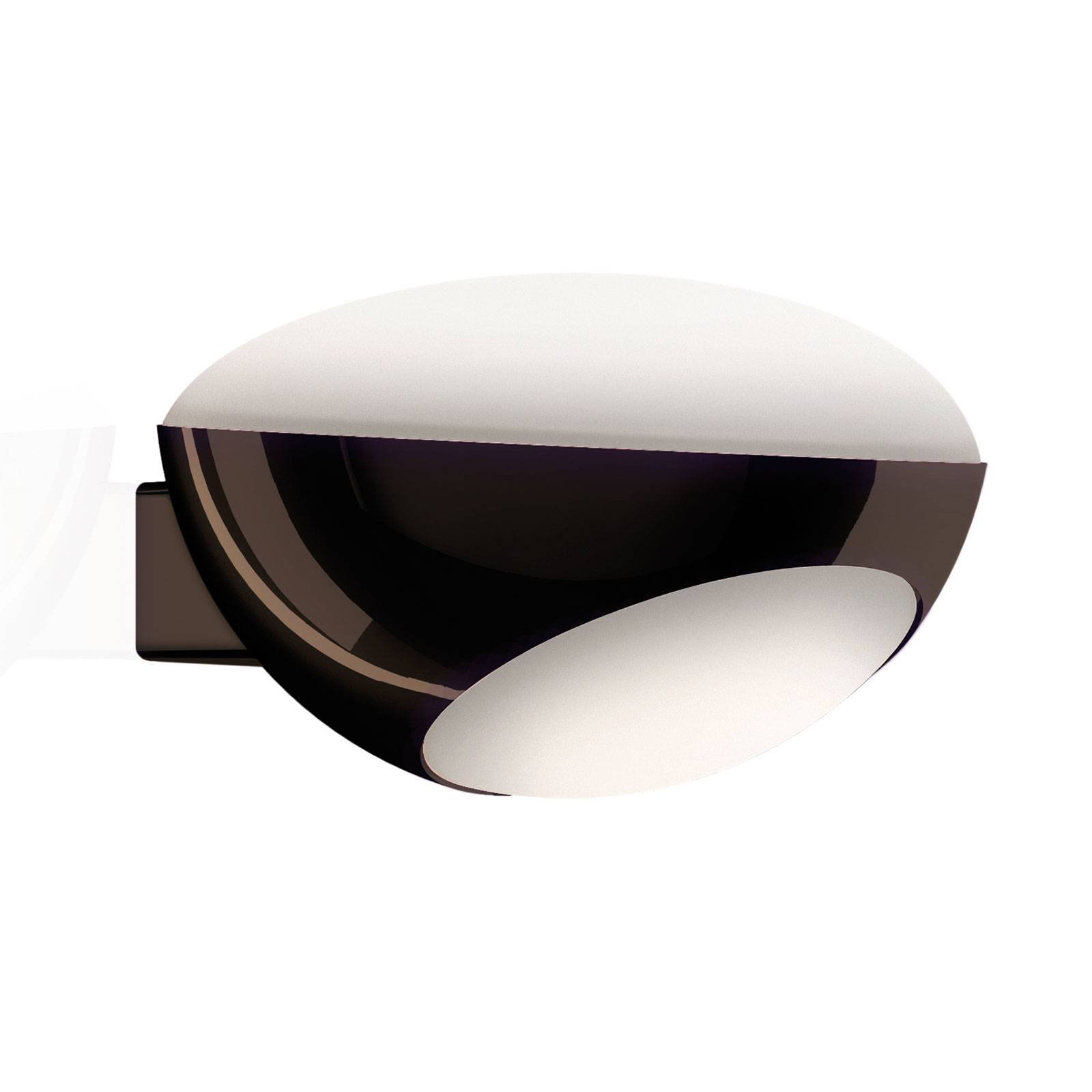 Kundalini Tua LED-vegglampe, svart