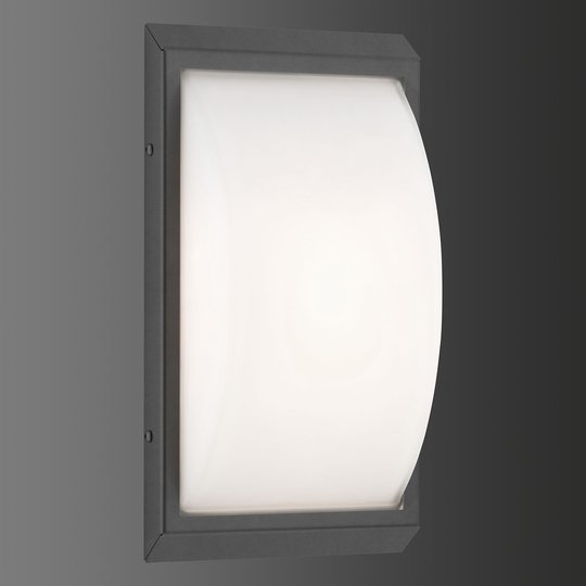 Utendørs vegglampe 053 bevegelsessensor, grafitt