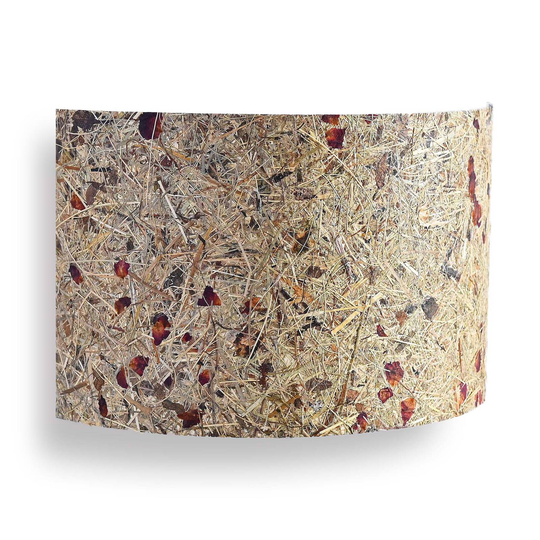 LeuchtNatur Cortex vegglampe roseblomster