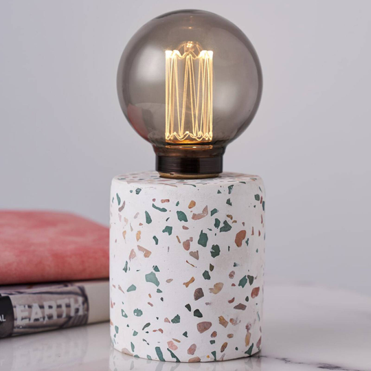 Pauleen Elegant Flare dekolampe betong terrazzo