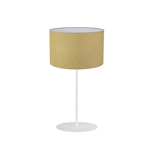 Bordlampe Pastell Roller høyde 50 cm gul