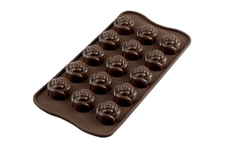 Eeasy Choco SCG13 ROSE Silikonform Ø 2,8 cm x H 1,8 cm