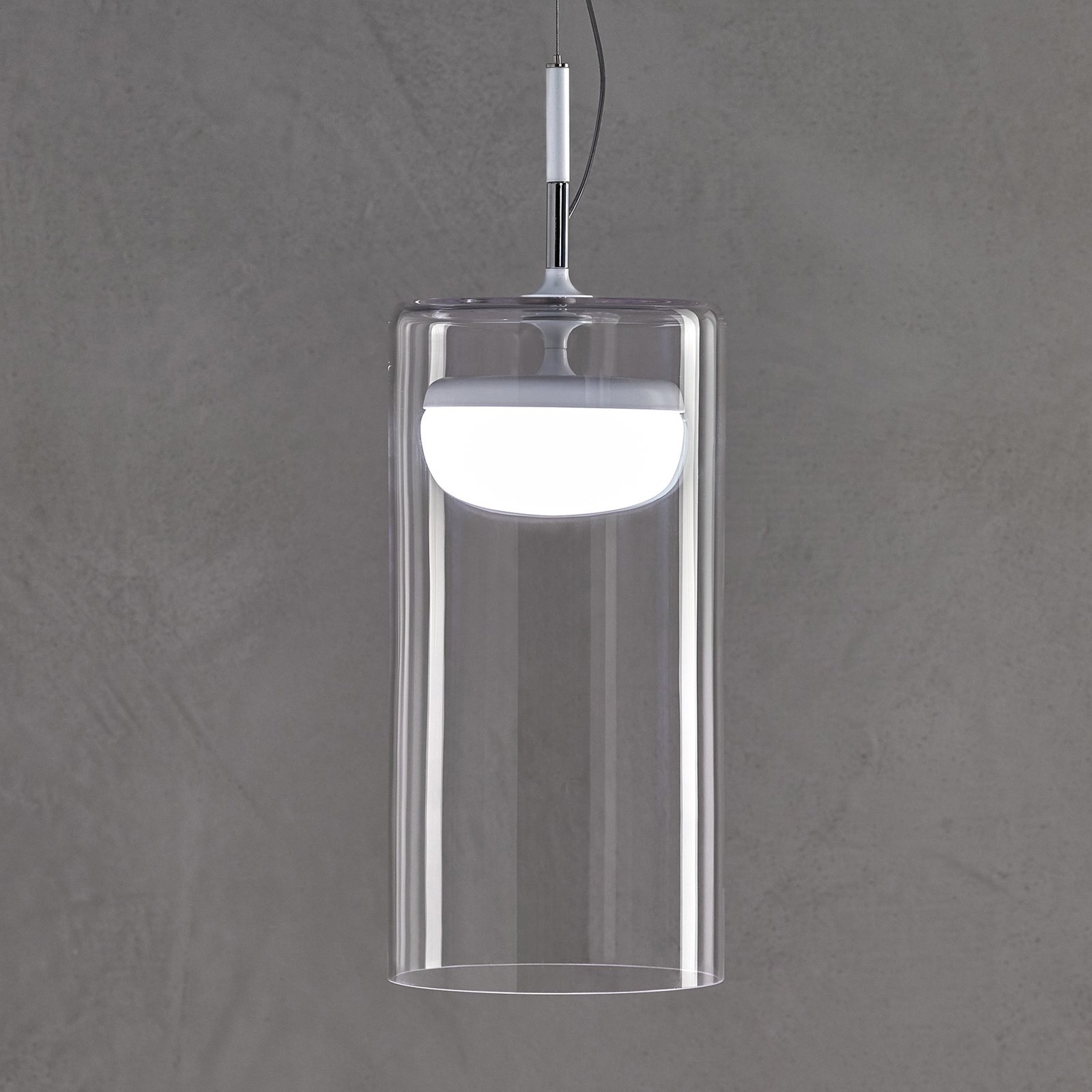 Prandina Driver LED-hengelampe S3 2 700 K hvit