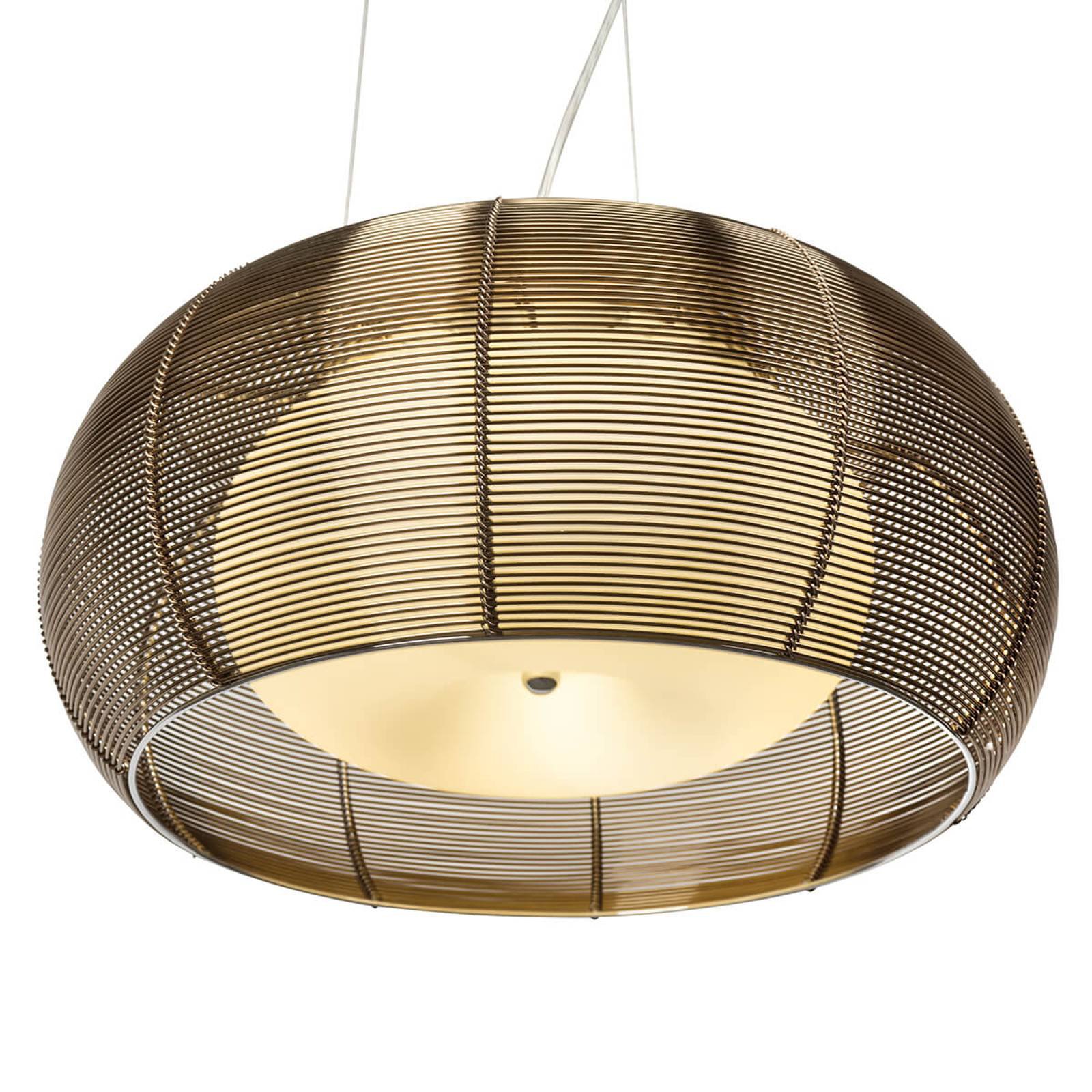 Hengelampe Relax, 1 lyskilde, 40 cm bronse