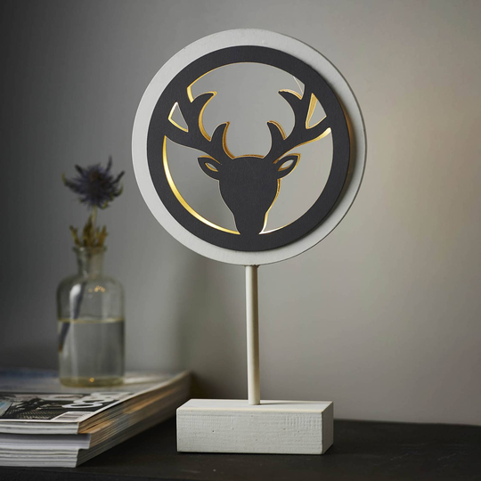 LED-deko-bordlampe Woodworks