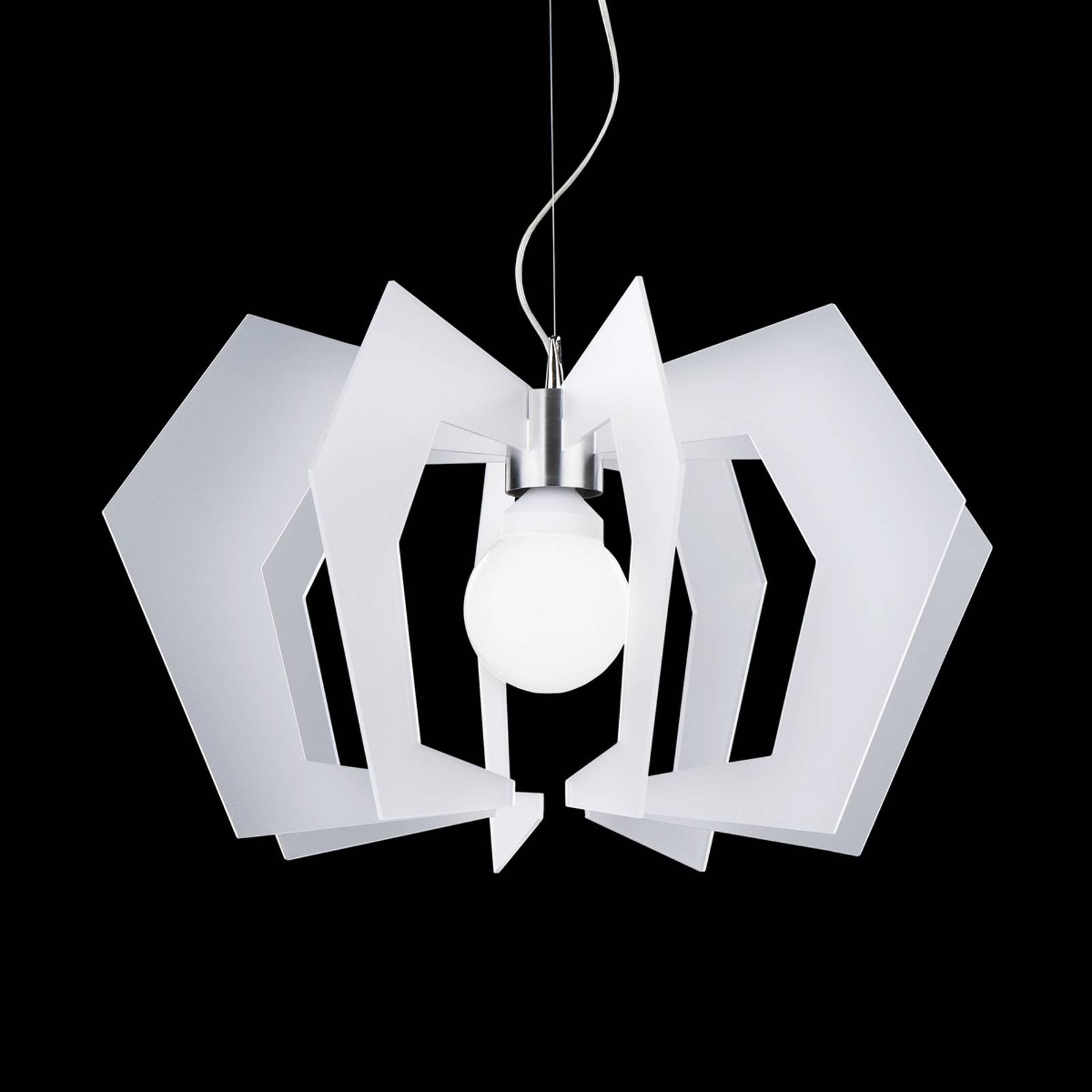 Innovativ hengelampe Spider, hvit