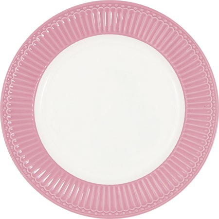 Tallerken Alice Dusty rose