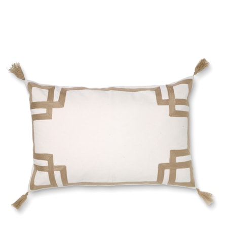 Pute 40x60 Apollo White/Simply Taupe