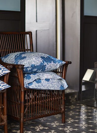 Dynetrekk sett Indochine Plantemønster 200x220 cm