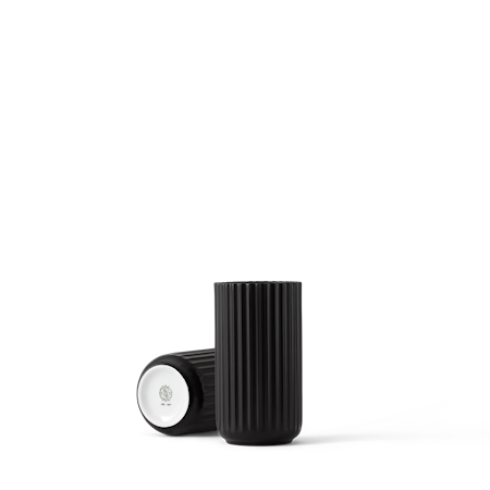 Vase Porselen Svart 15cm