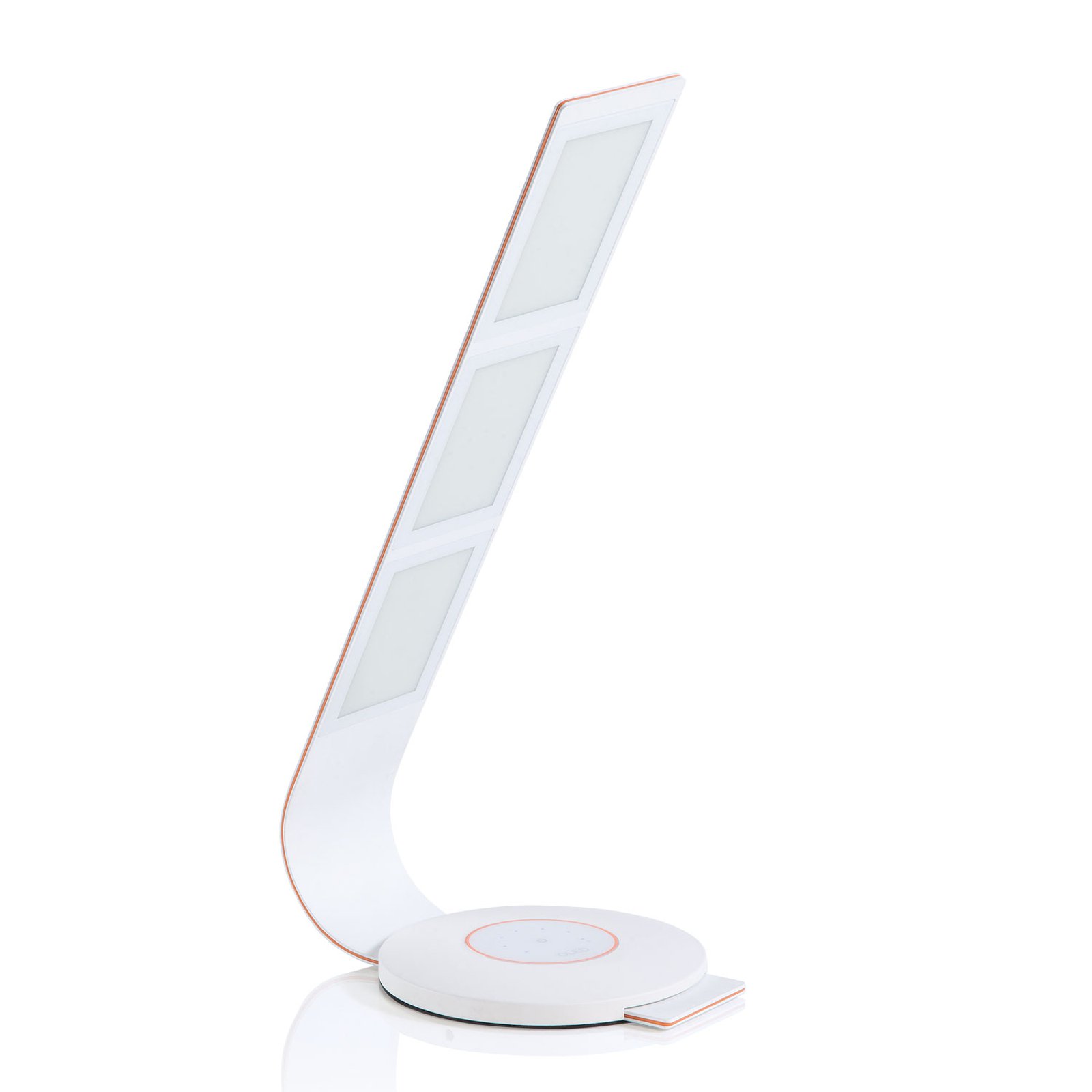 TRAE Pia OLED-skrivebordslampe, hvit