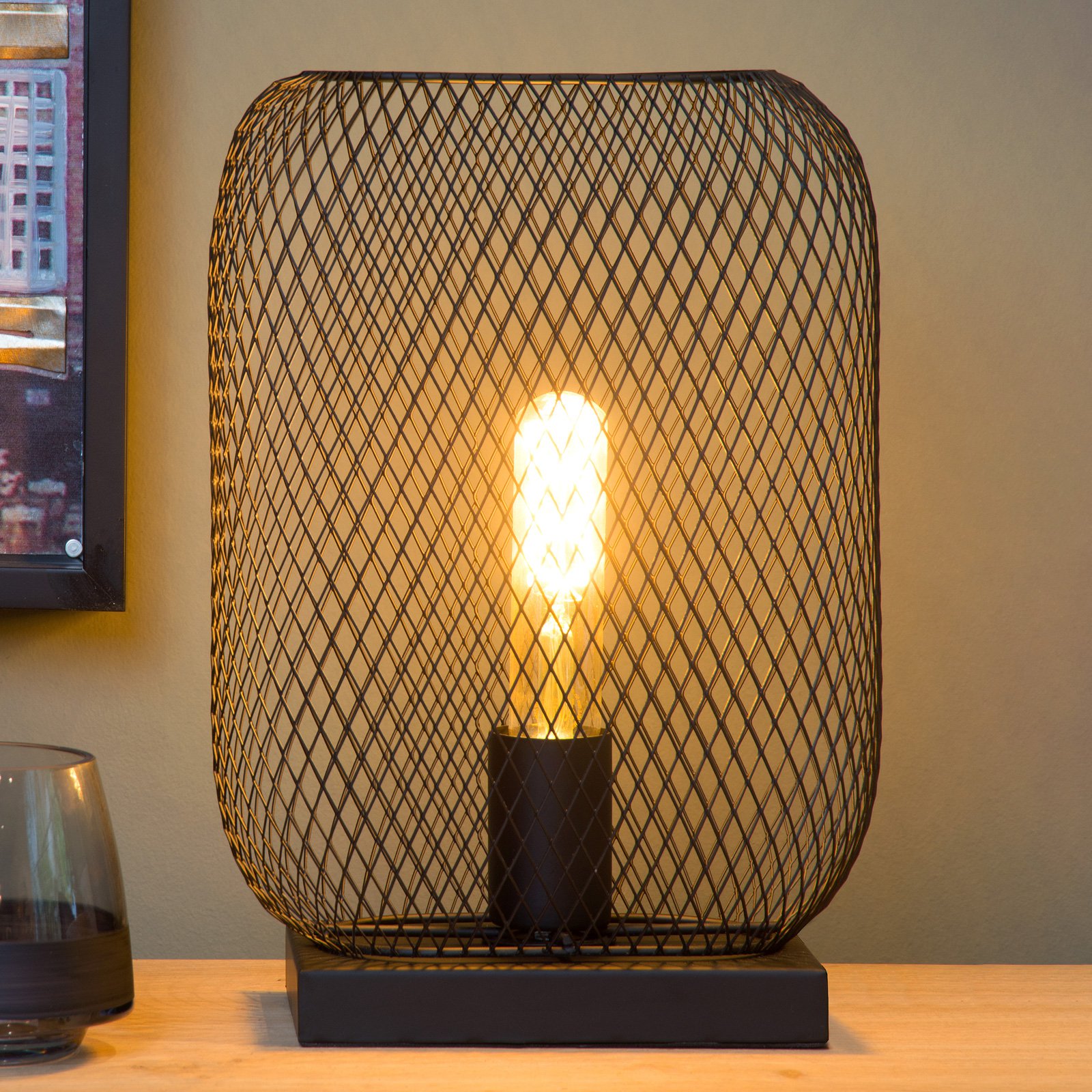 Mesh bordlampe høyde 32,5 cm